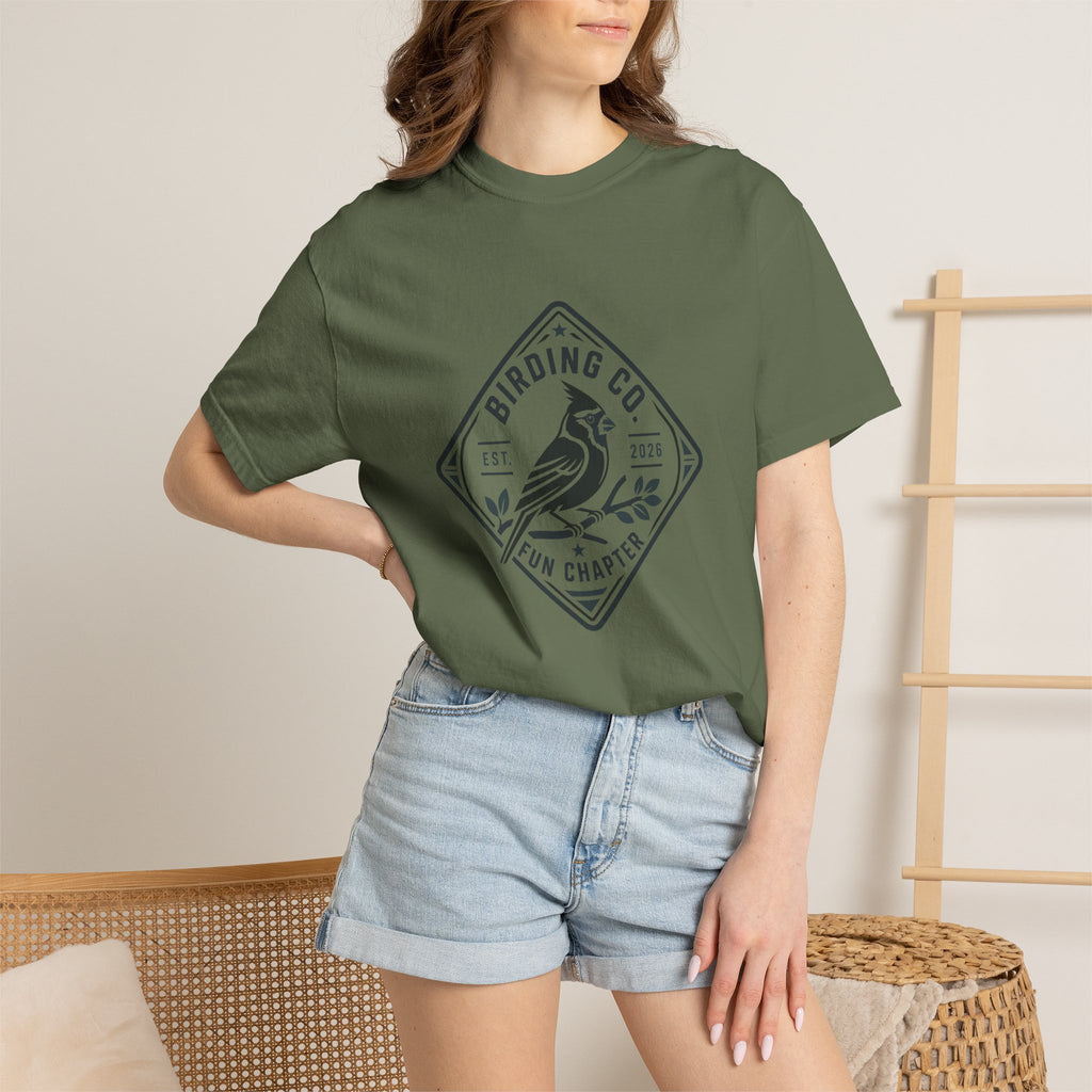 BIRDING FUN DESIGN T-SHIRT