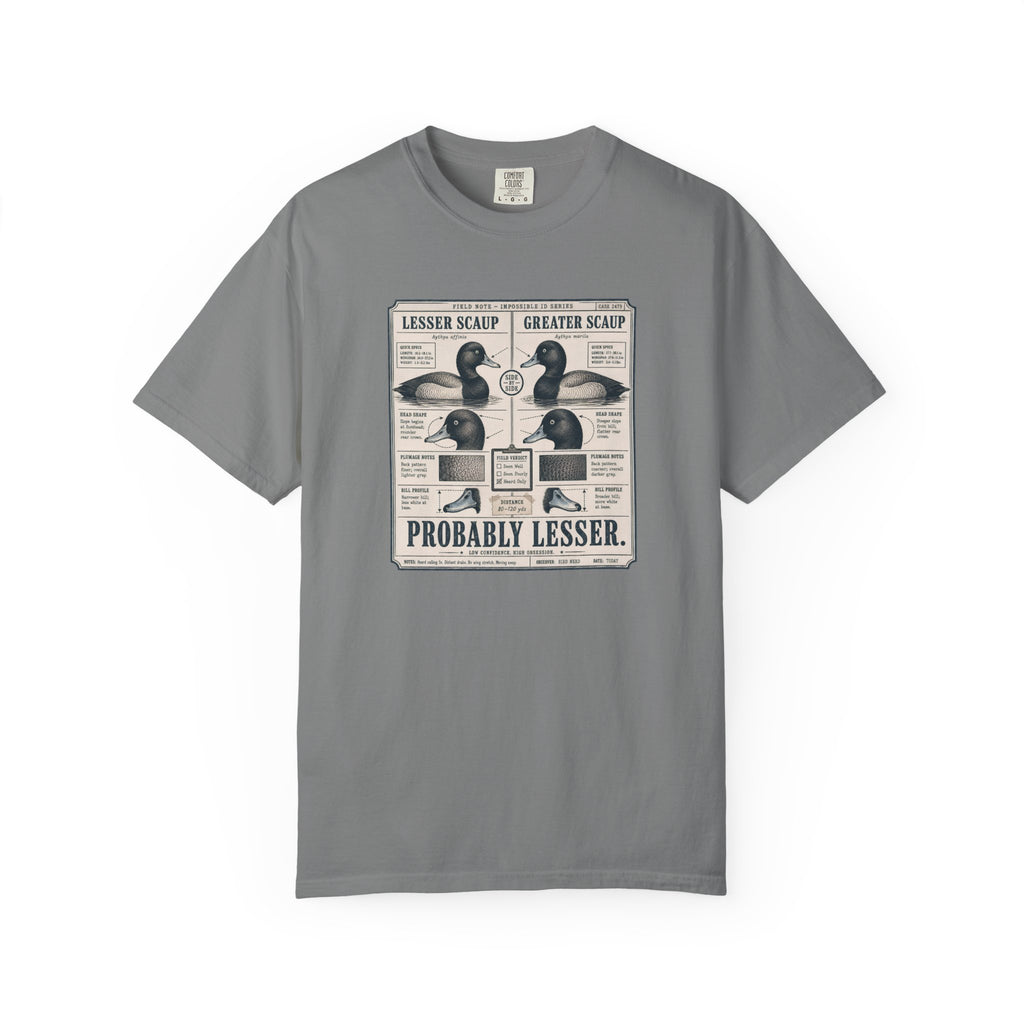 SCAUP COMPARISON T-SHIRT