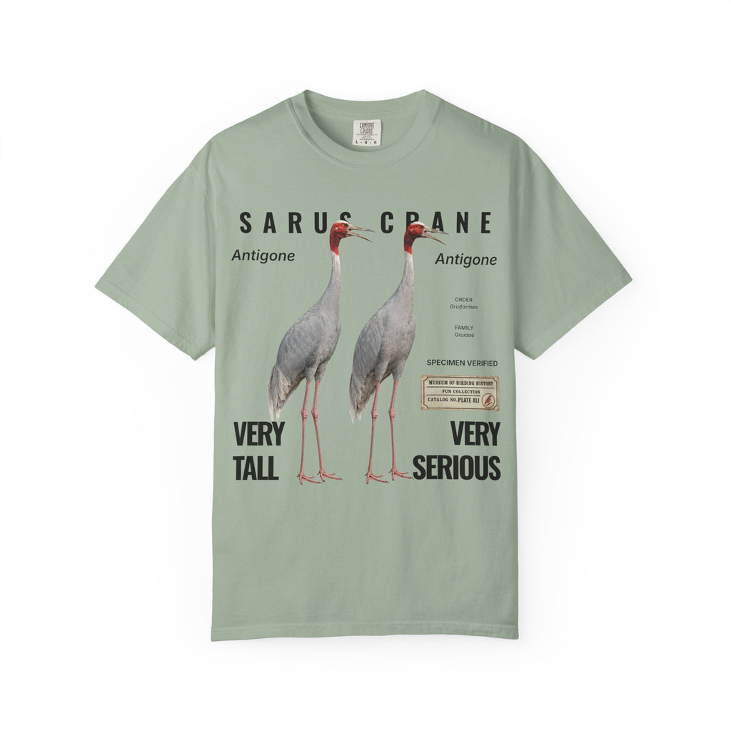 WBN SARUS CRANE T-SHIRT