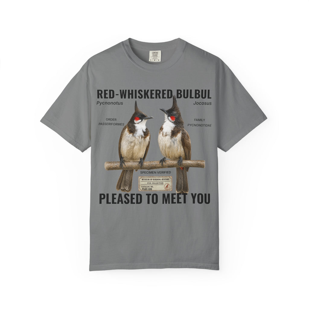 WBN RED WHISKERED BULBUL T-SHIRT