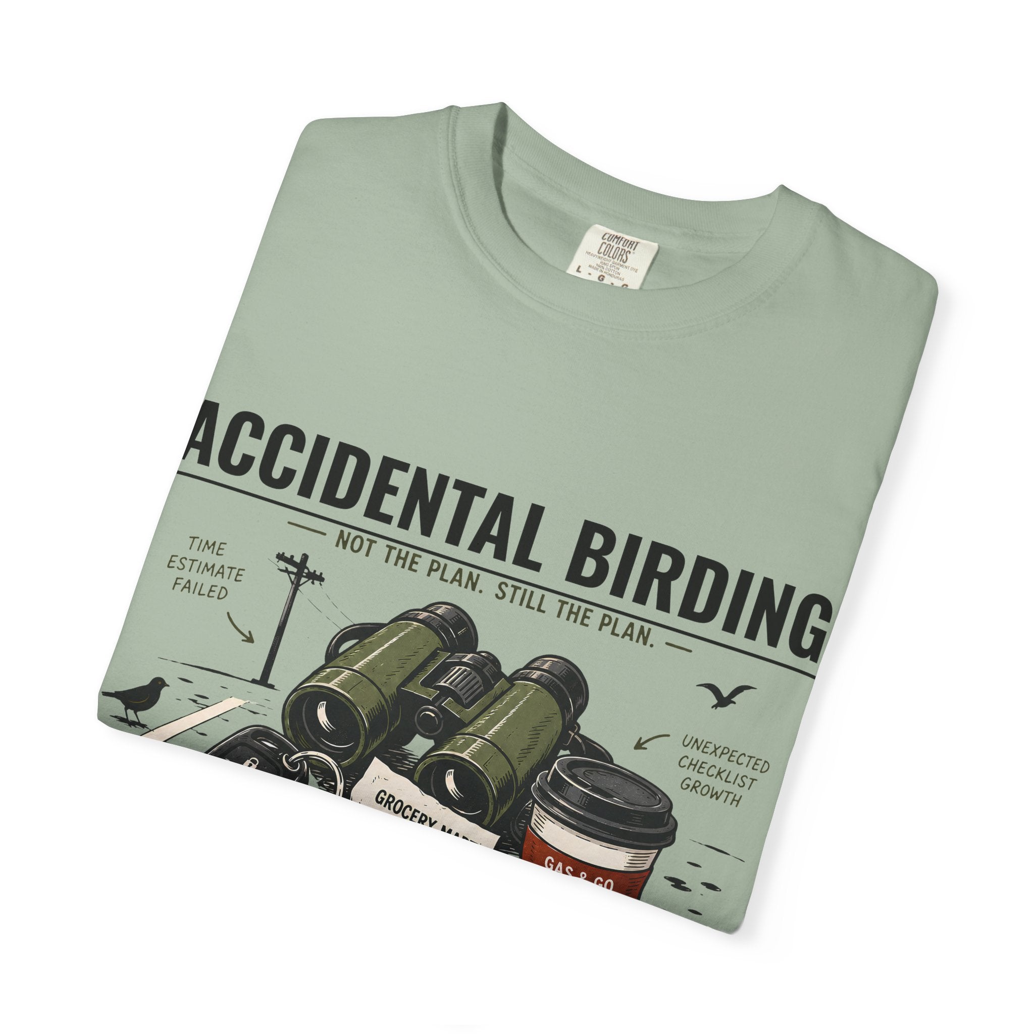ACCIDENTAL BIRDING T-SHIRT