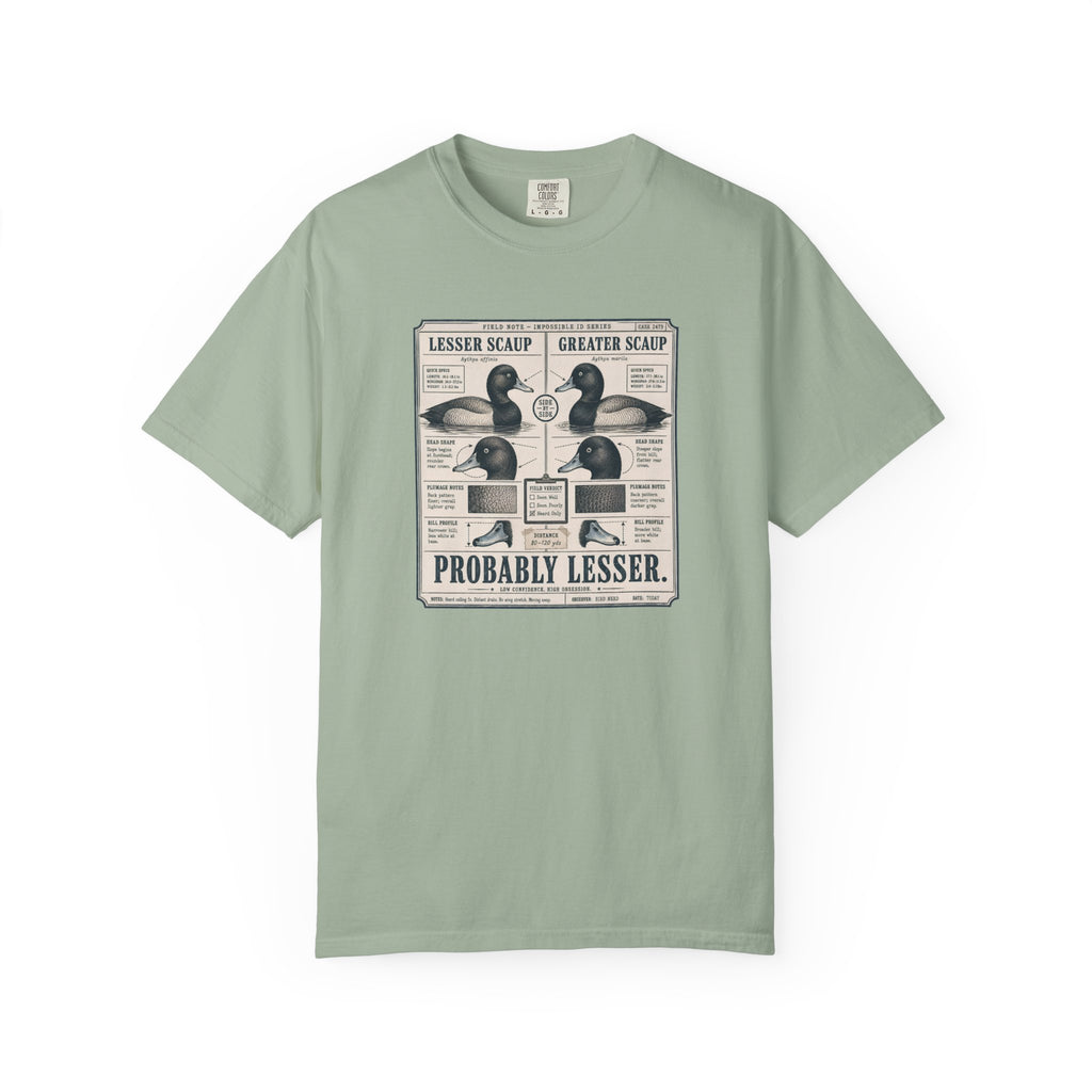 SCAUP COMPARISON T-SHIRT
