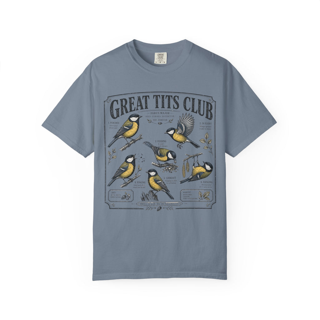 TITS BIRDS T-SHIRT