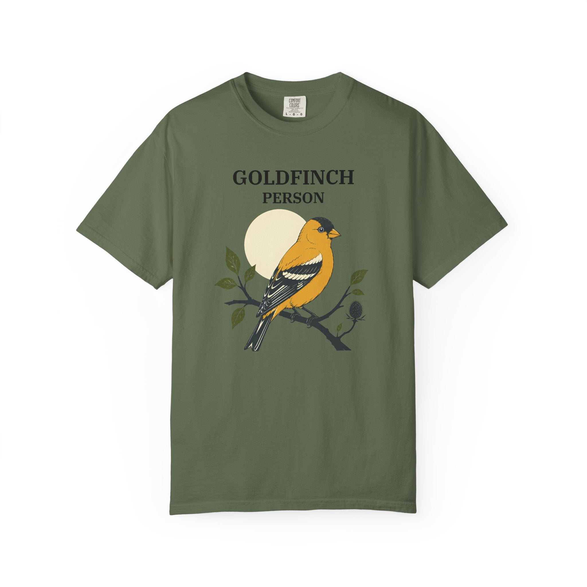 GOLDFINCH PERSON T-SHIRT