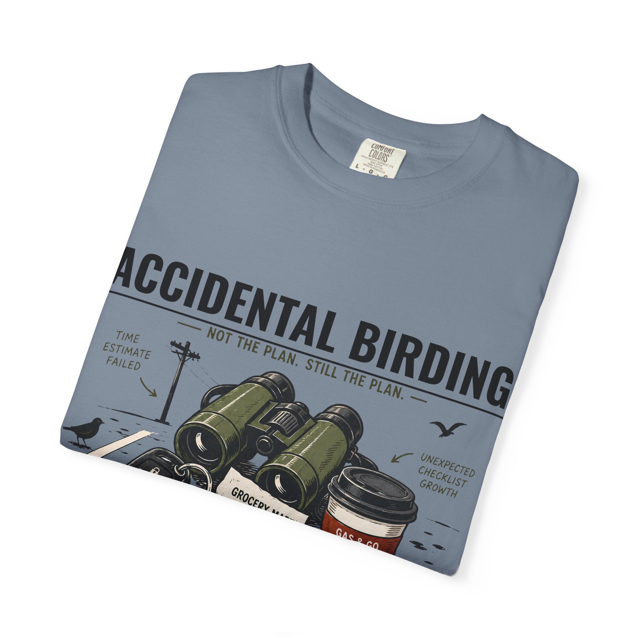 ACCIDENTAL BIRDING T-SHIRT