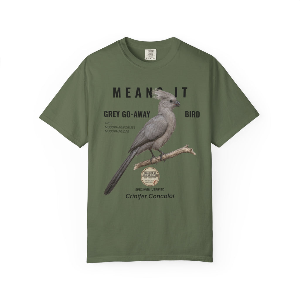 WBN Grey Go-away-bird T-SHIRT