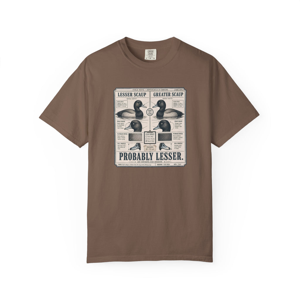 SCAUP COMPARISON T-SHIRT