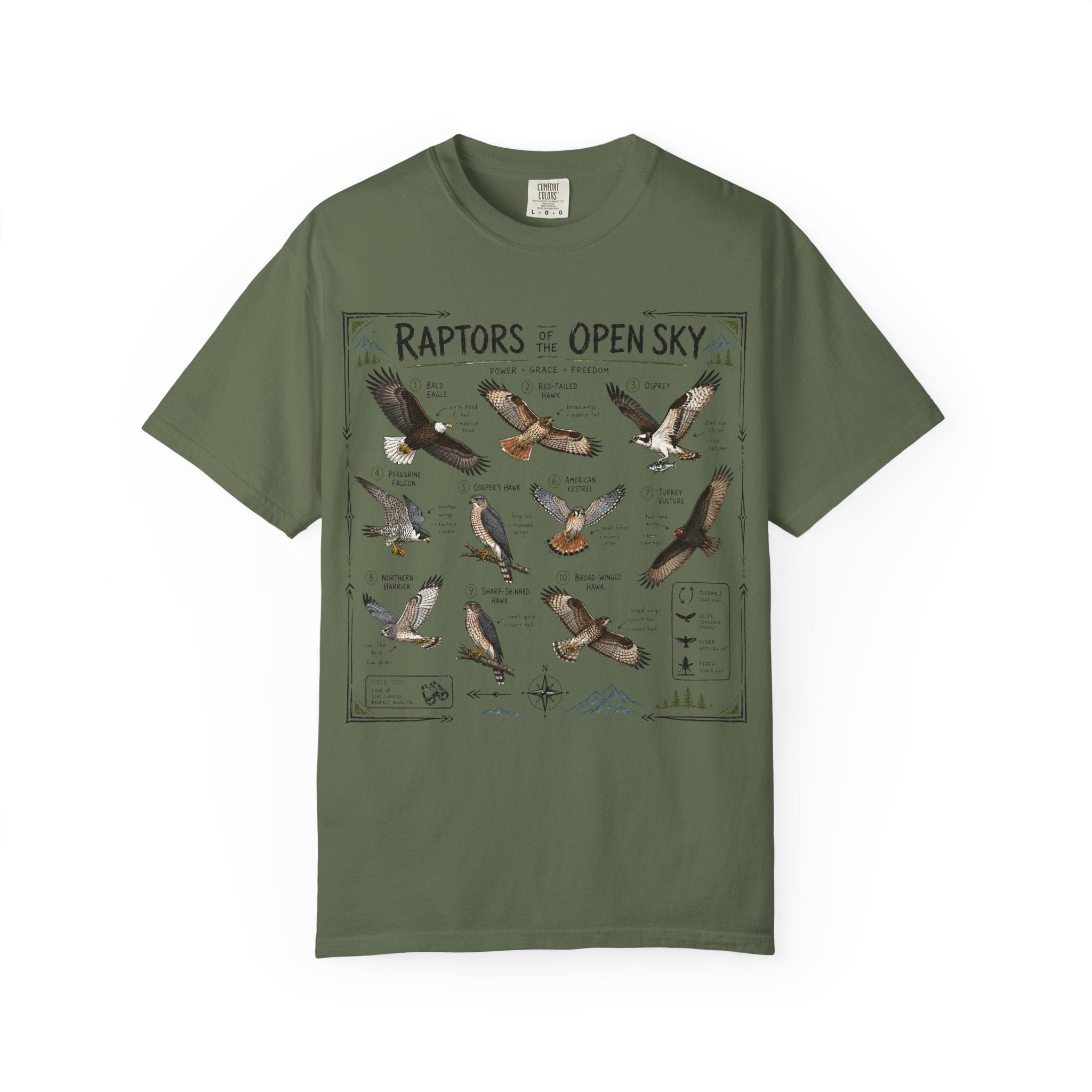 OPEN SKY RAPTORS T-SHIRT