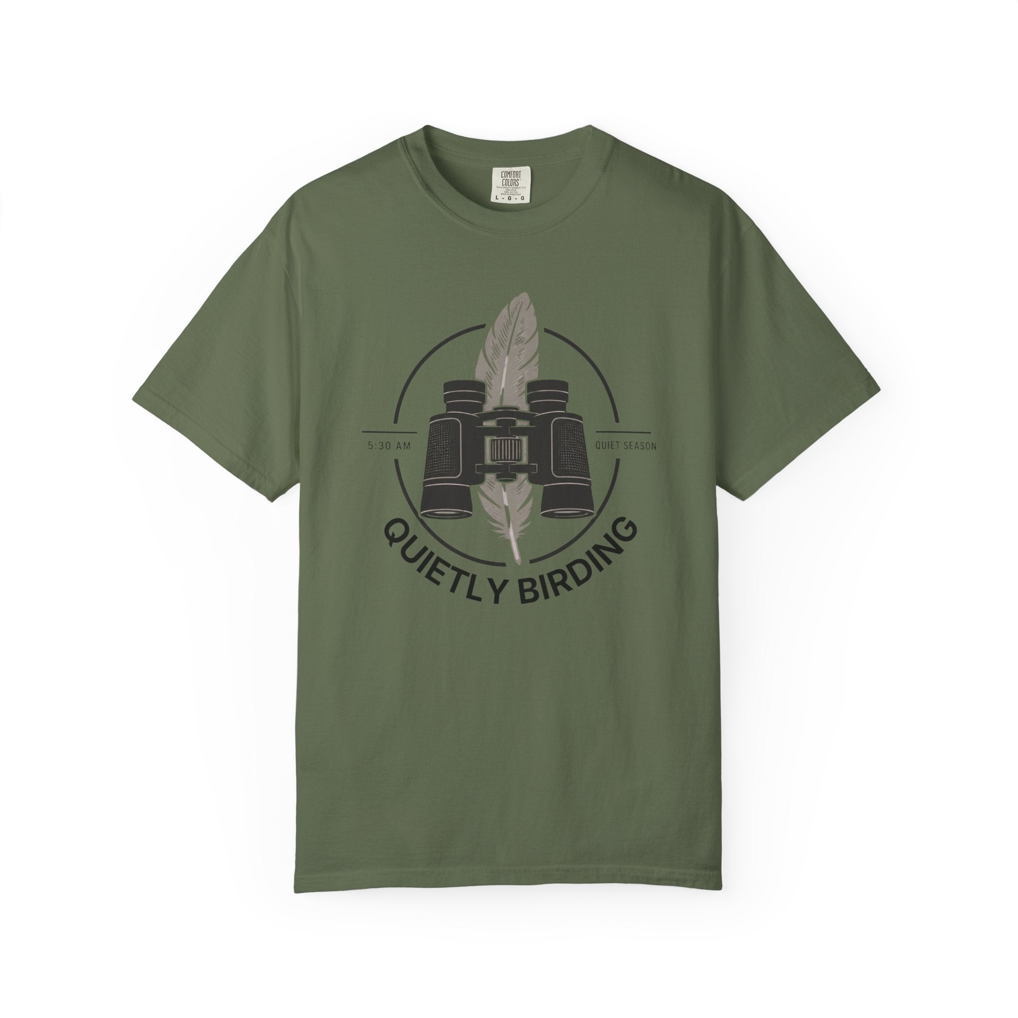 QUIET BIRDING T-SHIRT