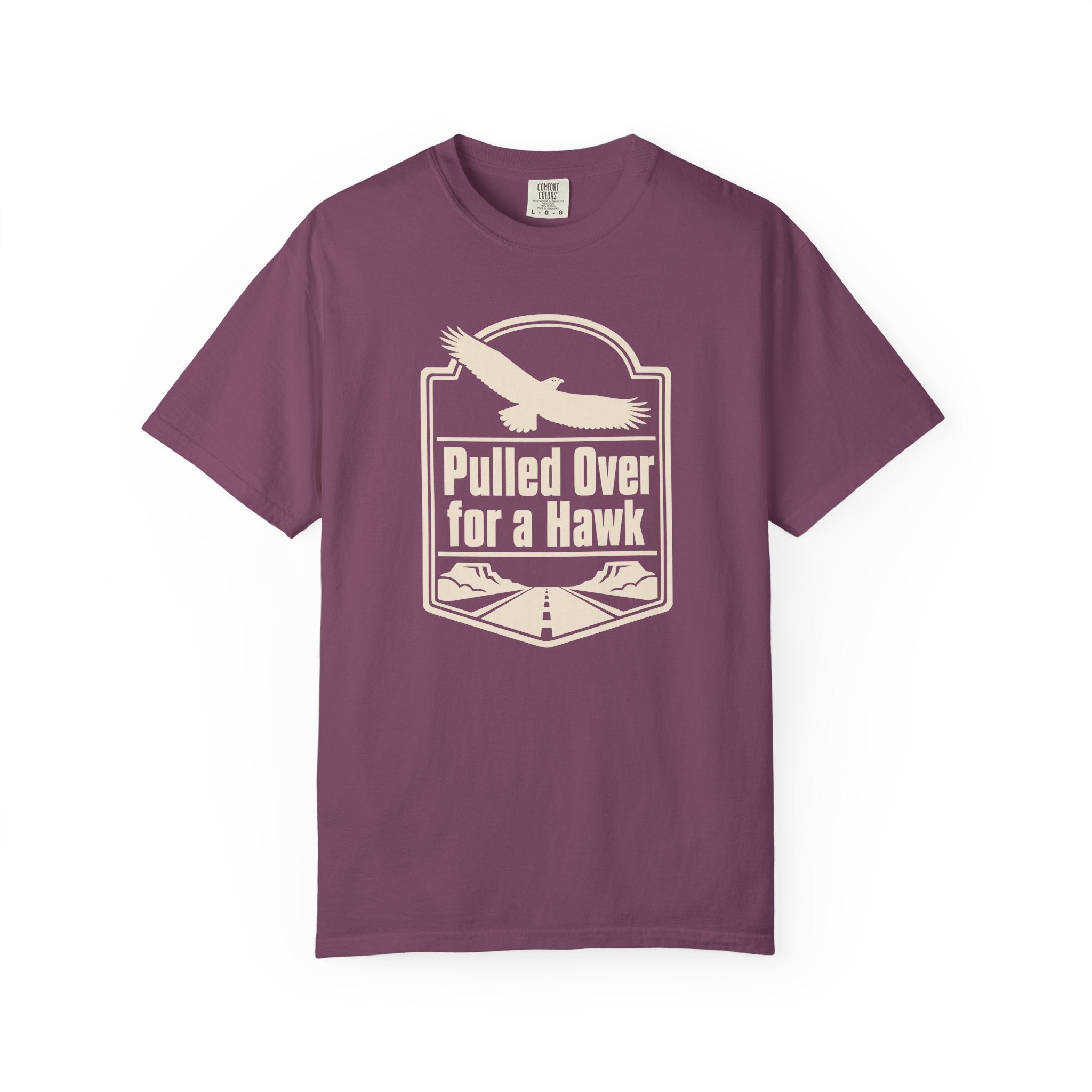 PULLED OVER FOR A HAWK T-SHIRT