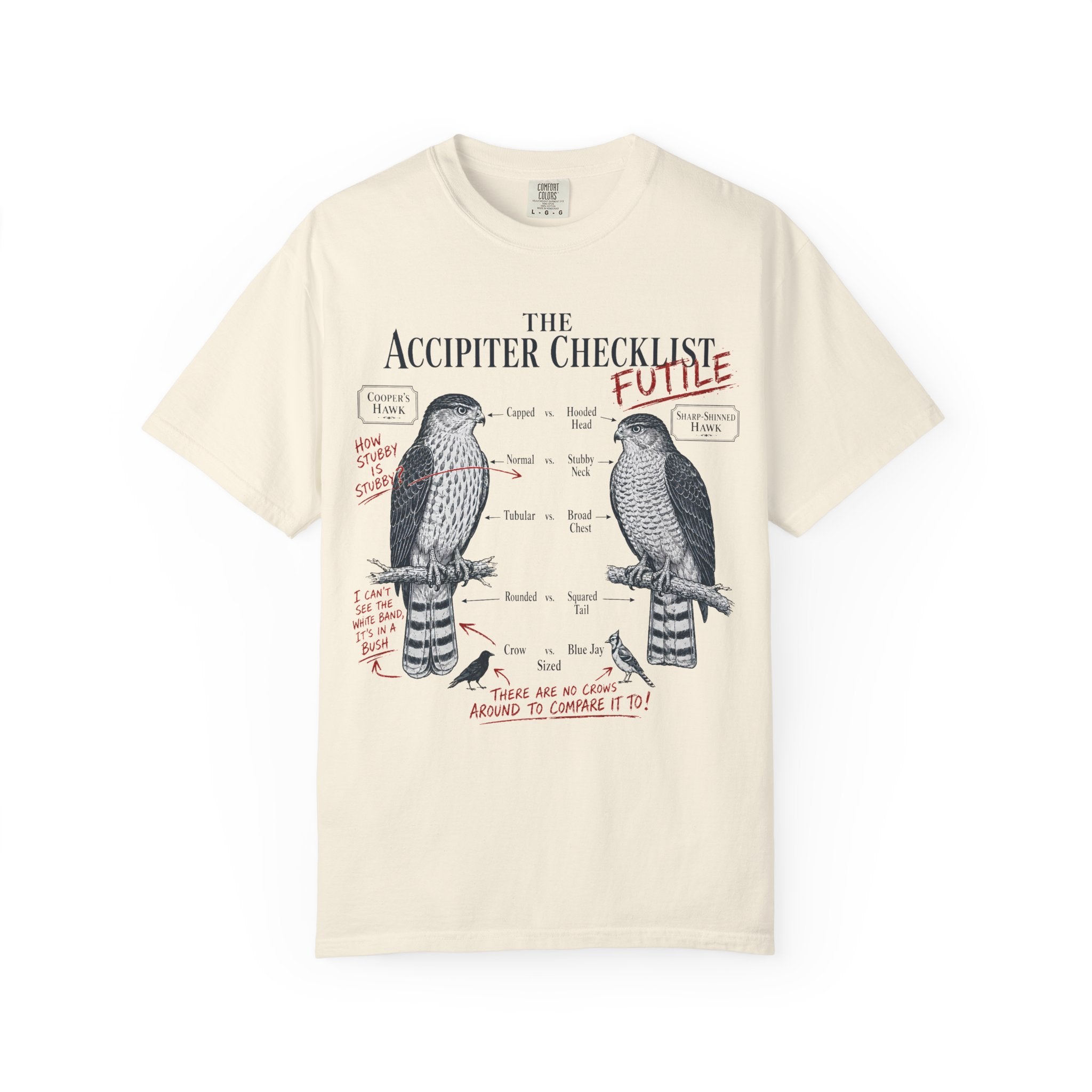 ACCIPITER CHECKLIST T-SHIRT
