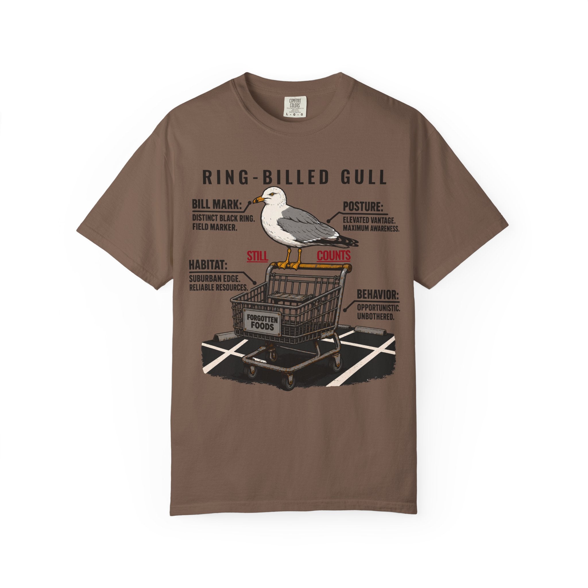 RING BILLED GULL T-SHIRT