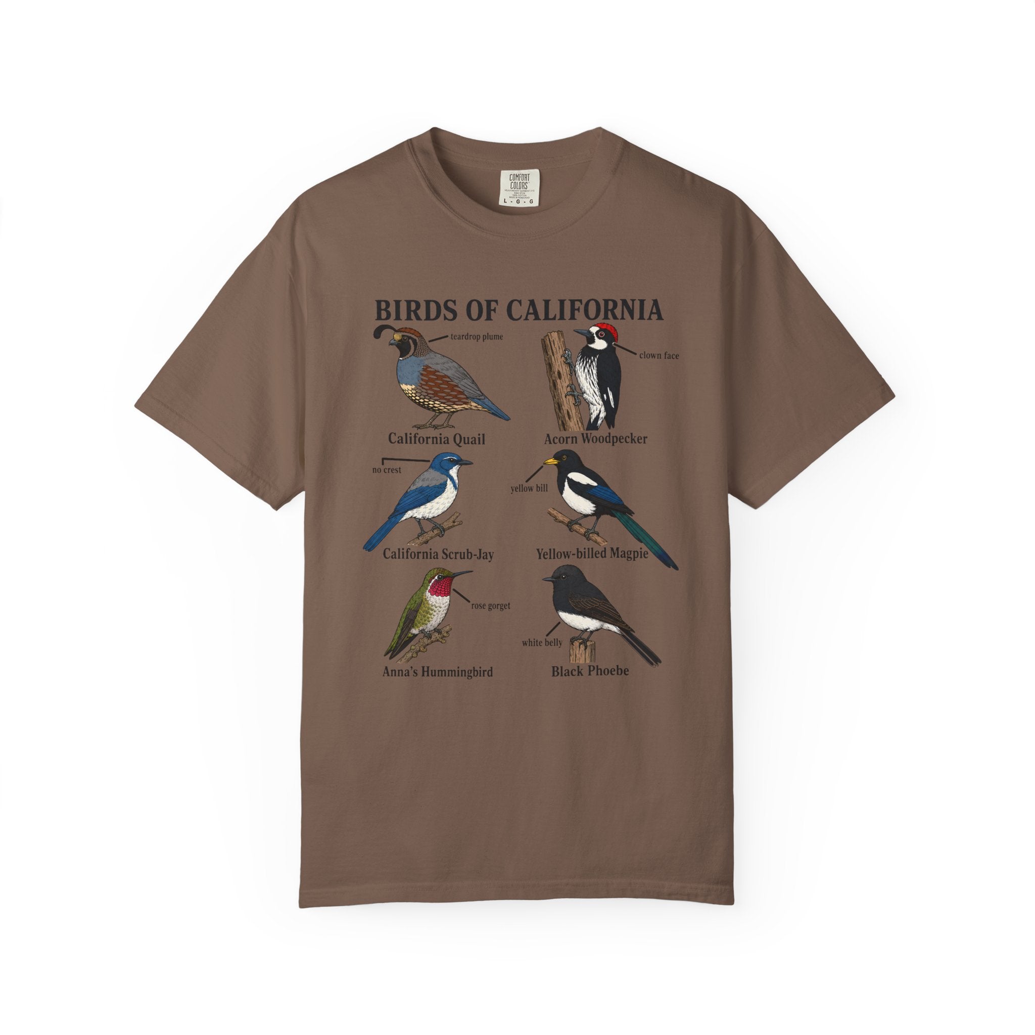 CA BIRDS T-SHIRT