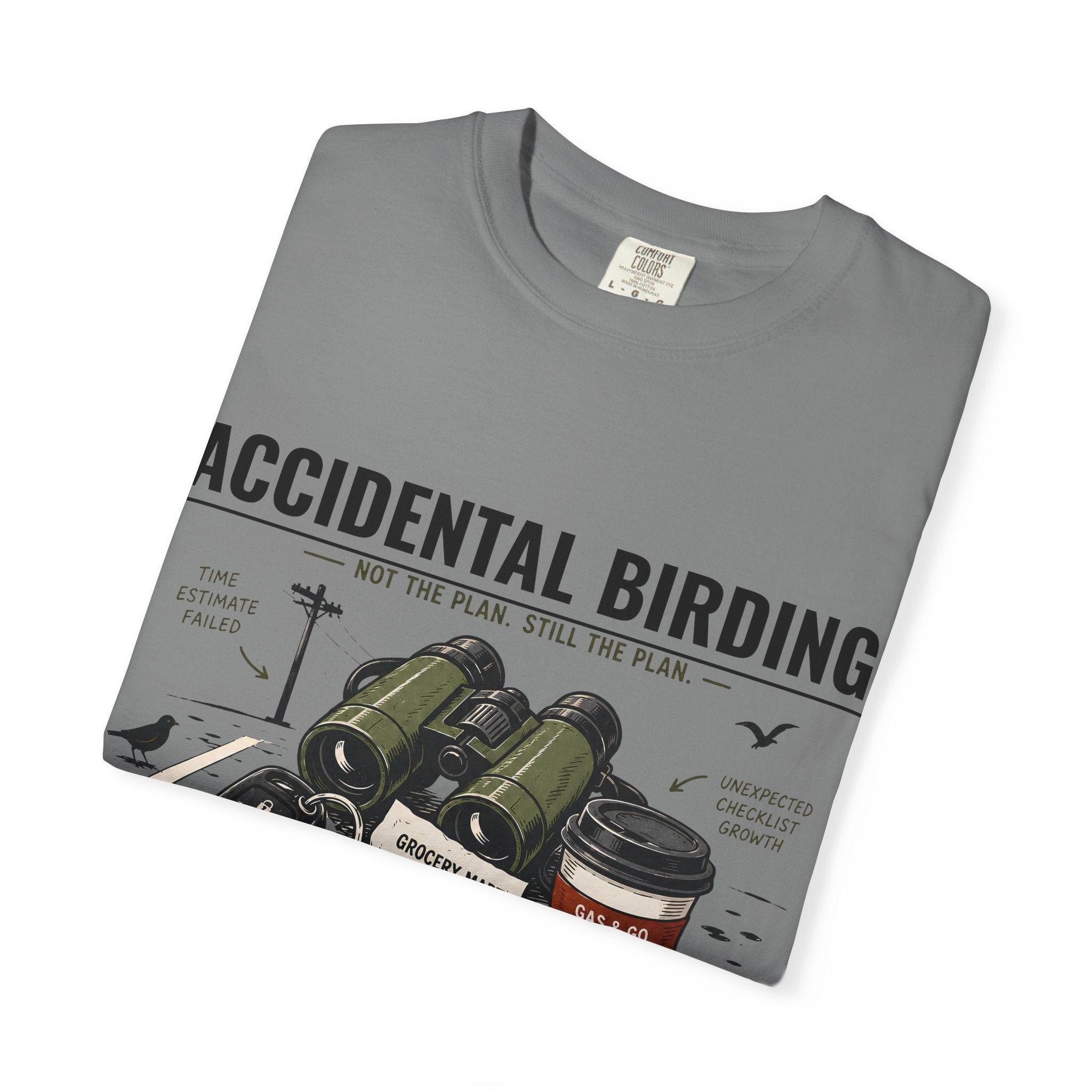 ACCIDENTAL BIRDING T-SHIRT