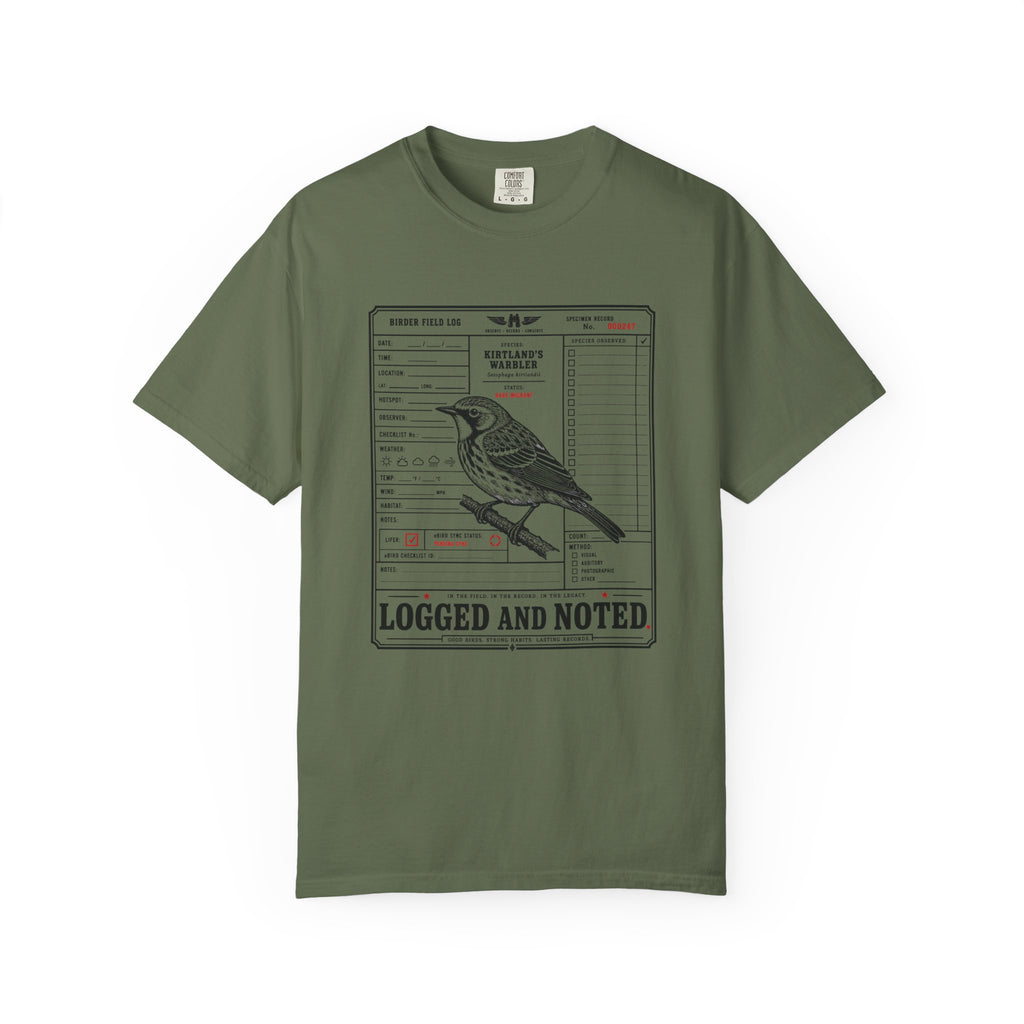 WARBLER NOTES T-SHIRT