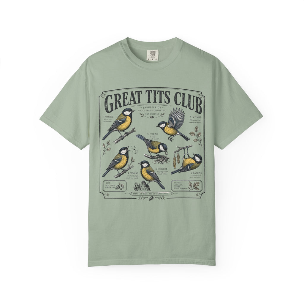 TITS BIRDS T-SHIRT