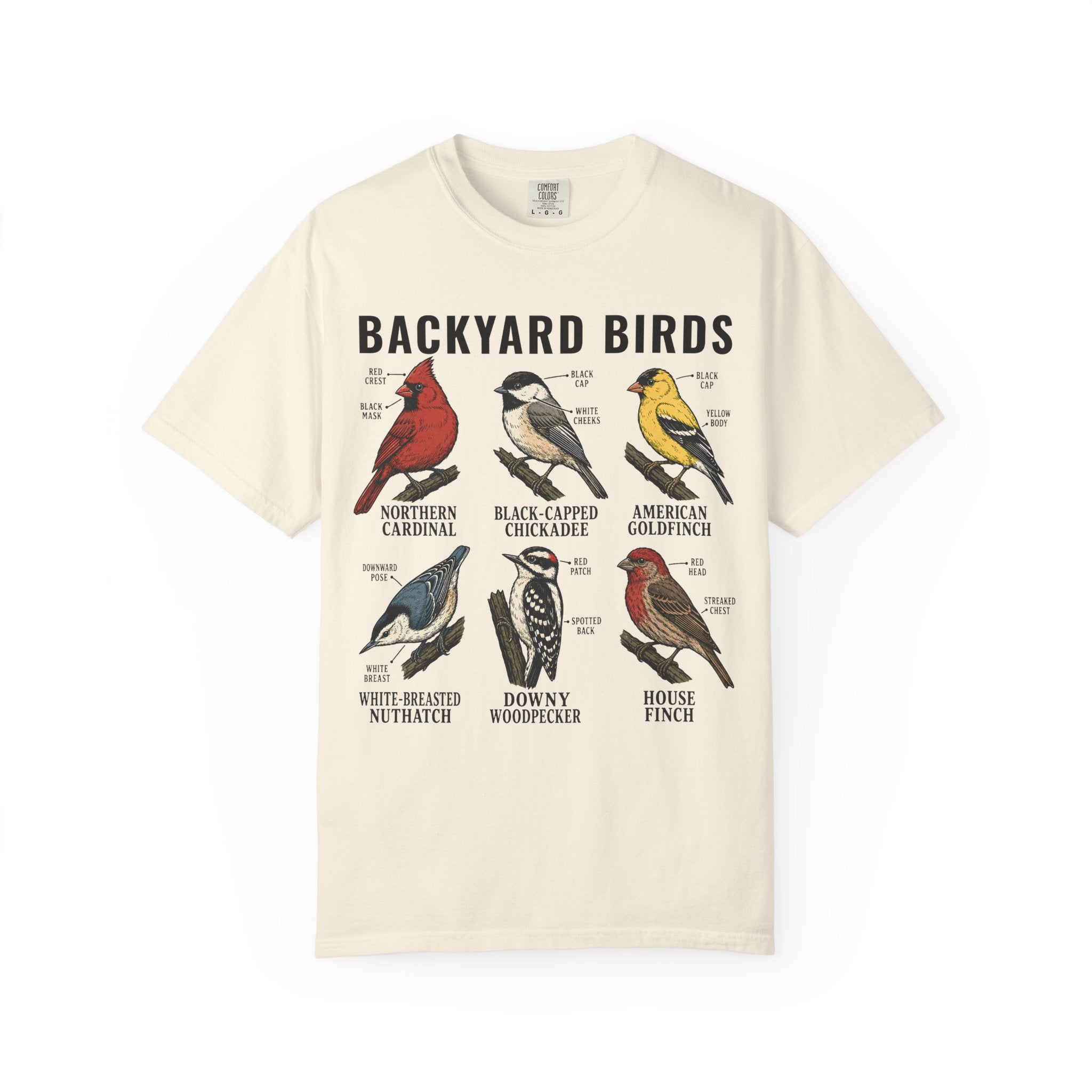 BACKYARD BIRDS T-SHIRT