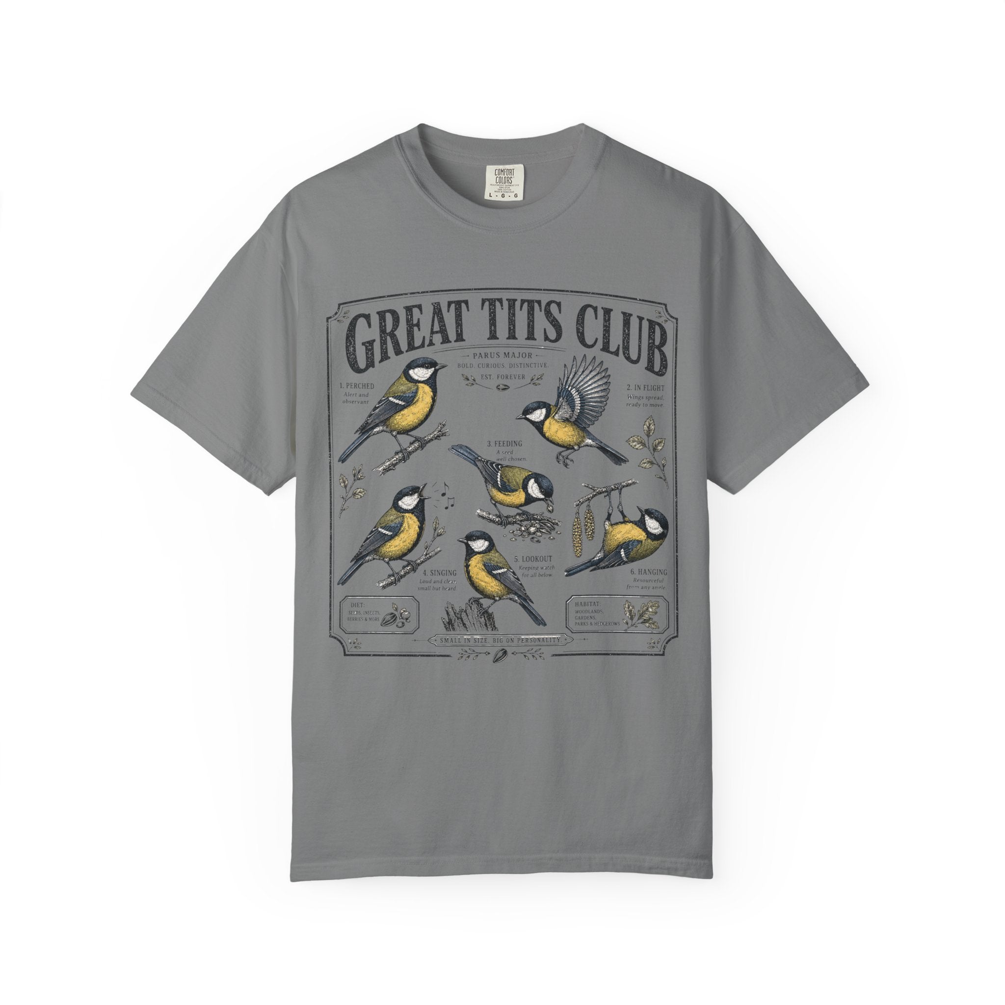 TITS BIRDS T-SHIRT