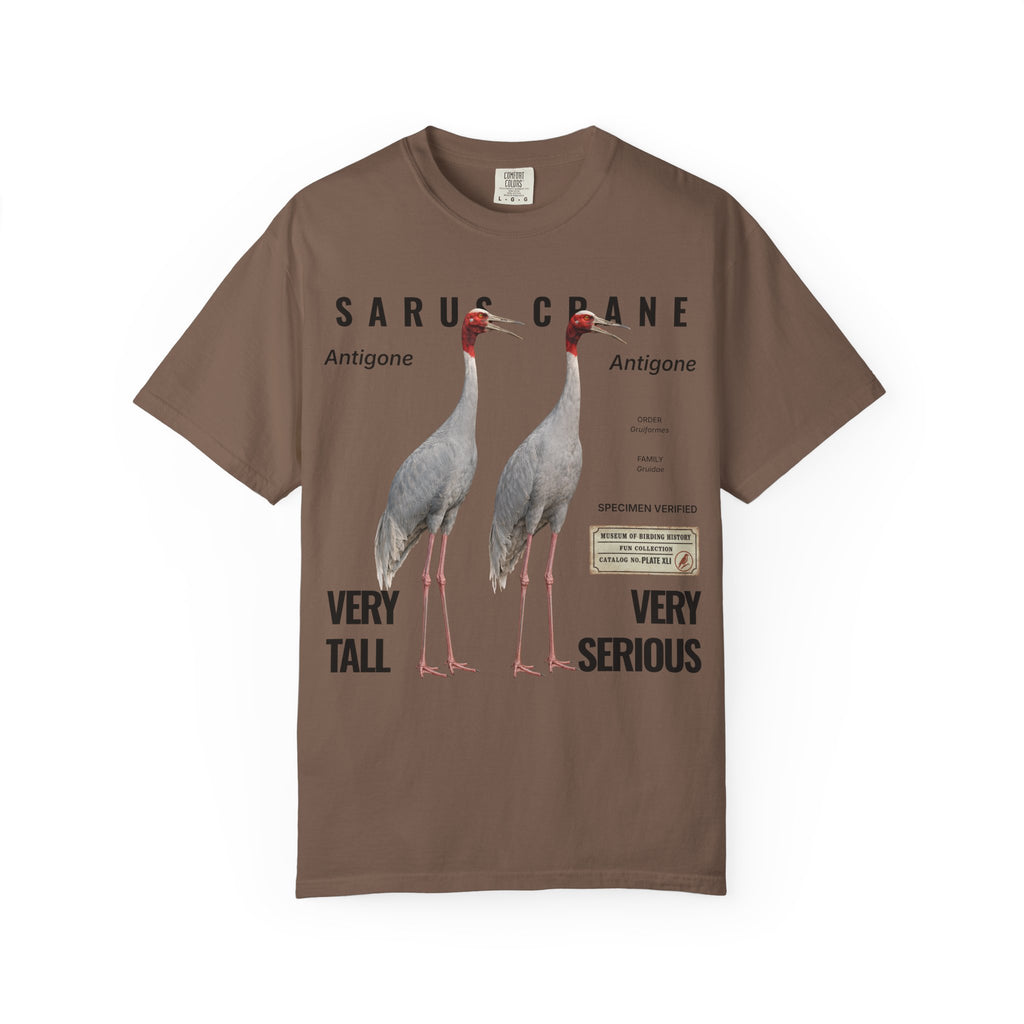 WBN SARUS CRANE T-SHIRT