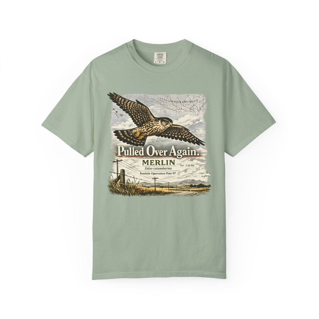 MERLIN PULLED OVER AGAIN T-SHIRT