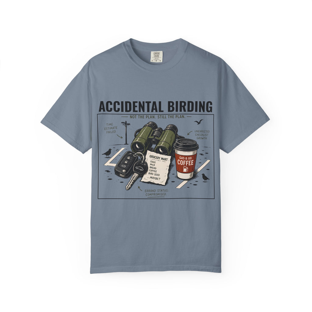 ACCIDENTAL BIRDING T-SHIRT