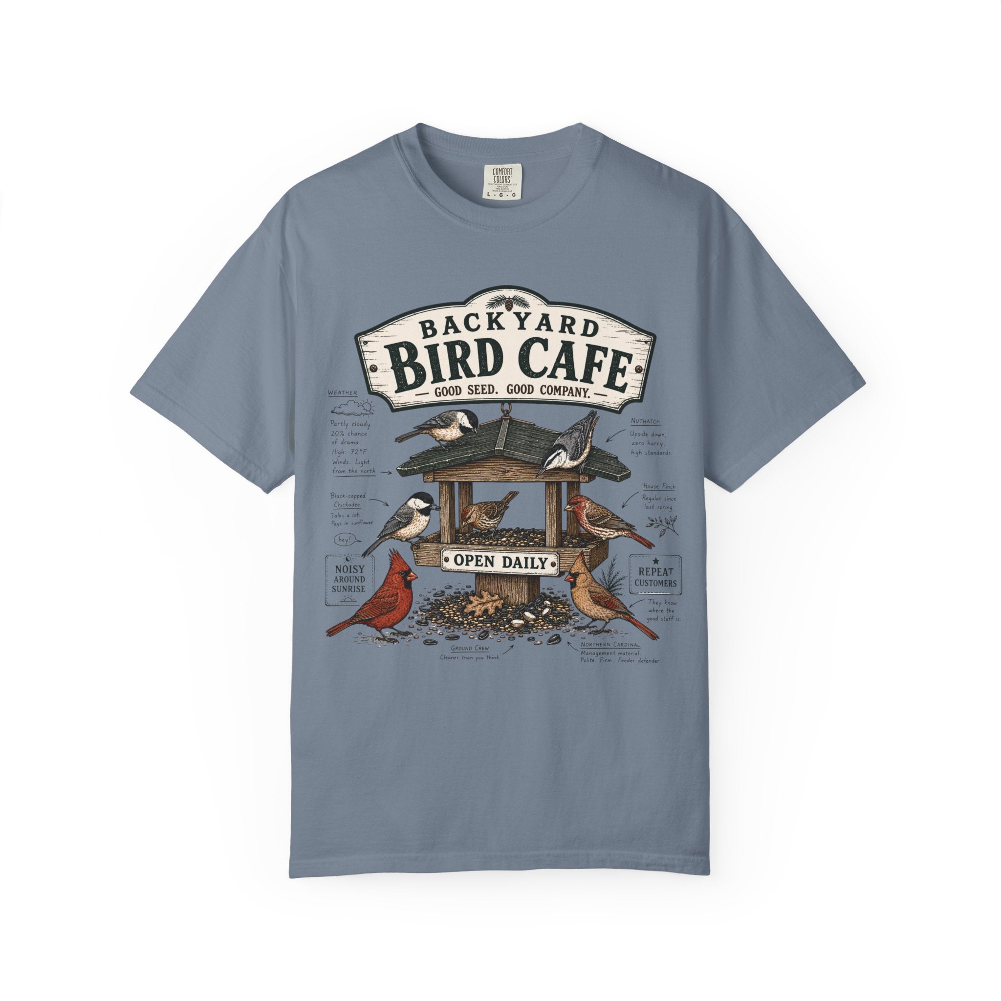 BIRD CAFE T-SHIRT